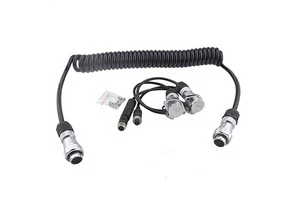 SWALLOWTECH 5PIN 7-Cores Copper Trailer Cable Safety Dave Woza Video for Connecting One Camera to Vehicle Industrial Application
