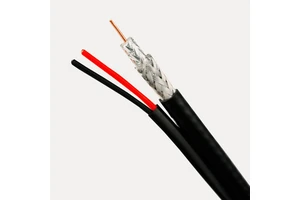 CCTV CATV Coaxial Cable RG59 with 2C Power Coaxial Cable 75 Ohm extension cable for CCTV