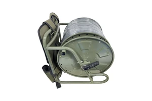 BackPack Field Deployable Fiber Optic Cable Reel Portable Tactical Cable Spool Cable Terminated With HXB13 Hardened Connector