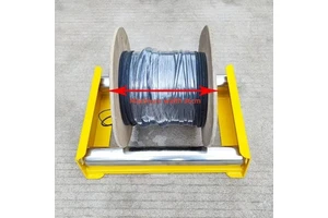 High Quality Lightweight Cable Reel Dispenser Prevents Unnatural Twisting