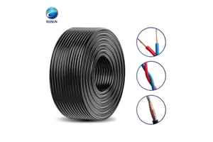 RS485 Shielded Control Cable 0.2mm² To 6mm² 2-6 Core Tinned Copper Double Shielded For Industrial Communication