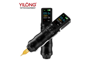 Wireless Tattoo Pen Adjustable Stroke 2.7-4.5mm Rotary Tattoo Machine Eyebrow Permanent Makeup Tool Tattoo Gun for Body Art