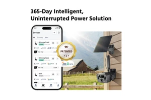 Willfine G100 Outdoor 4G LTE 2.7K AI Smart Security Camera PIR Sensor Human Vehicle Animal Recognition 4G Solar Security Camera