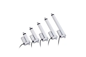 1450mm Premium Foot Mount Brush DC Motor IP54 4000 RPM Aluminum Alloy High-speed Electric Linear Actuator DC Motor
