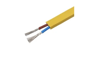 Hot Selling Customizable As-Interface Bus Cable Yellow Black Flat Communication Cable DIN Copper Contact for Bus Communications
