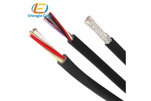LM-FP Super High Speed Linear Motor Drag Chain Cable TPU Bendable with Shielded Cable LINEAR BRAKE CABLE