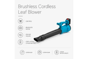 OEM ODM Cordless Air Blower 20V MAX Lithium Battery Portable Electric Blower for Garden Leaf Dust Cleaning Power Tool Supplier