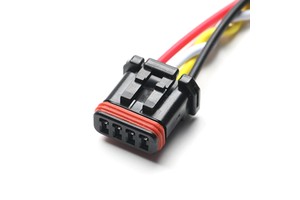 Industrial Camera Cable Assembly with JAE & Molex Connectors PVC Insulation 1000mm
