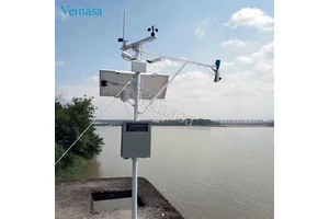 River Lake Environmental Monitoring Hydrological Station EEAWS010 Veinasa 220V High Accuracy 1 Year Factory Direct Sales