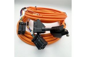 Industrial Power Cable A06B-6078-K811 PUR Oil Resistance High Flexible Power Cord F06B-0001-K001 Servo Motor Power Line