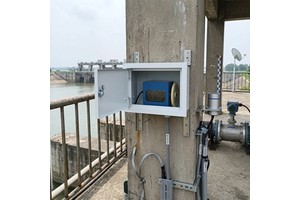 Yunyi Float Type Water Level Gauge with Shaft Encoder & Suspension Cable for Hydrological Station & Dam