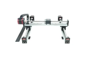 RXSN40XY-H1 Xyz Gantry CNC Linear Modules Slide Table XY Axis Multiaxial Rail Motion Guide Actuator Ball Screw Motor Gear PLC
