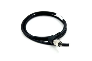 Custom Hirose 6-Pin Elbow to DC Power & IO Trigger Signal Cable for Industrial Cameras Keyence Basler JAI Sony