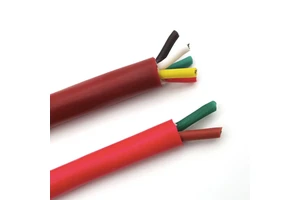 Silicone Rubber Control Cable, Flexible Multi Core 450/750V 1 2 3 4 5 Core High Temperature Resistant Electrical Wire