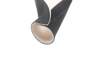 Reusable Flexible Neoprene Sleeve Cable Protector Spiral Wrapping Neoprene Cable Management Sleeving with Hook