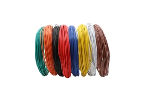 Industrial Control Cable RV 0.75-2.5mm Stranded Copper PVC Insulated Overhead Use 300V for Machinery Wiring & Control Panels