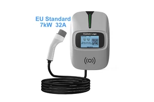 XIANCHI AC 32A 7KW Home Type2 Wallbox EV Charger EV Charging Station EU Standards IP55 CE FCC ROHS UKCA Manufacturer OEM ODM
