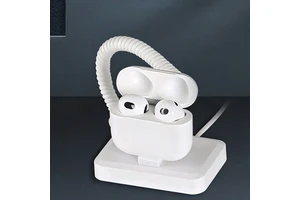 Anti-Theft Bluetooth Earphones Display Stand Wireless Headphone Charging Security Alarm Holder Multi-Port Sensors for Retail