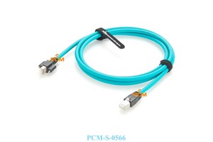 High-Flexible Cat6a Industrial Camera Cables Low Latency Durable Network RJ45 Lock Screw Opt for Machine Communication Cables