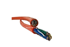 Darou DR-YGC Multi-core Copper Silicone Rubber Control Cable 100m Stranded CE for 300V