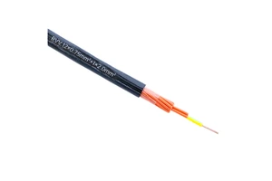 12x0.75mm2 RVV Copper Core Soft Control Cable PVC Insulated Multi-Core National Standard Sheath Wholesale Fiber Optic Cable
