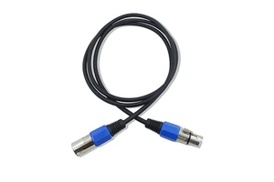 AICPOSE Wholesale Customization Dmx Cable 3pin All Kinds of Meters Cables Can Be Made Dmx Power Cable