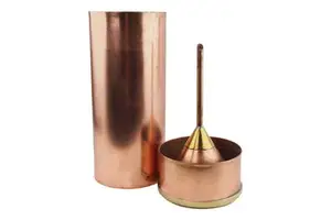 RADICAL Copper Constructed Rain Gauge Apparatus with OEM Support Used Meteorologists Hydrologists Measure Liquid Precipitation