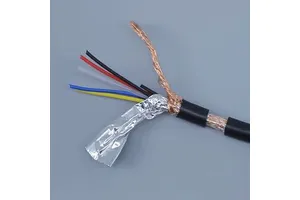 TPU Jacket 4 Cores 24AWG Shielded Hydrometry Vented Cable Vent Tube4x0.4mm Unshielded Vent Tube Cable