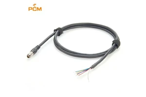 Hirose 8pin Male I/O Trigger Power Cable HR25-7TP-8P to Open End GPIO Power Cable for Industrial Camera Machine Vision GigE AVT