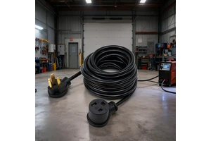 8/10AWG 50/75/100Ft 50Amp SOOW Power Extension Cords NEMA 6-50p to 6-50r Heavy Duty for Welding Machines Consumer Electronics