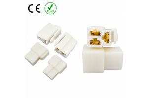 Sealed Waterproof PBT Insulated Wiring Harness Dedicated Strobe Light Wires for Motorcycle Computer Emergency Safety Signaling