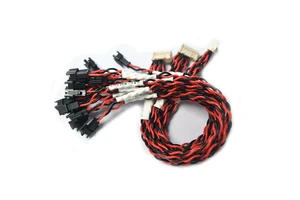 Manufacturer Custom Wiring Harness Molex JST 4P 6P Connector Twisted Cable Assembly for Electronic Featuring Nylon PVC PTFE