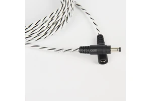 Thin Diameter 4MM 2 Pins Water Leak Detection Sensing Cable