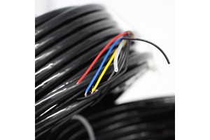 2 4 6Core 24AWG Vented Cable For Liquid Transmitters Waterproof Electrical Wire PUR Jacket Vented Cable Liquid-Level Transmitter