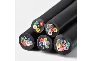 RVV Multi Core Control Cable 8*1.0mm² Stable Signal Transmission Copper Wire for PLC & Industrial Machinery Internal Wiring