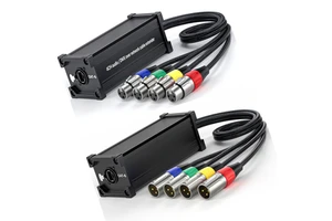 Factory OEM RJ 45 to Xlr Male Network Extension Cable High End 3 Pin Xlr Female to RJ45 Connector Audio Cable