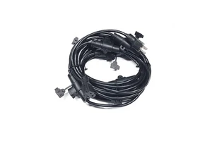12/3 50ft Power Cord Electrical Outdoor Heavy Duty 220v 5 Multiple Outlets Extension Cords