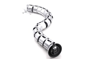 Flexible Plastic Spiral Cable Protector Wrap for Wire Bundling Cable Management and Abrasion Protection