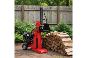 Hot Sale RUIHONG Multi-Purpose 3-Work Position 7HP Gasoline Engine 10T Log Splitter 520mm Splitting Length 1 Year Warranty