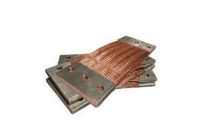 Customized Flexible Copper Braid Busbar Grounding Wire Specific for Electrical Equipment Industry High Quality Connectors