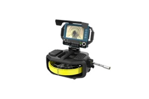 Full HD 40M Cable Sewer Inspection Camera System 1-Year CMOS 23mm Self-Leveling Locating Camera USB Data Storage H.264 Video