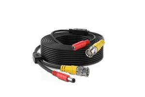 Oxygen-Free Copper BNC Cable BNC Video Power Cable For CCTV DVR Monitoring System Shielded Wire Cord For Security Camera Use