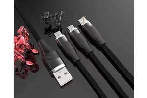 Manufacturer Wholesale Type-C Nylon Braided Fast Charging Data Cable 3A Eco-Friendly Pure Copper Conductor For Mobile Camera