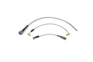 CYXTEK Hot Sale Customized 50 OHM RF Coaxial SMB High Temperature Resistant Solid Conductor Gold Plating Extension Cable