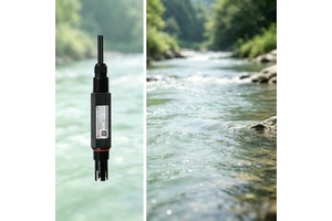 Lake Reservoir pH Sensor NPT3/4 Direct Cable for Reservoir Water Quality Environmental Survey