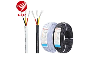 Super Flexible Stranded Multi-Core PVC Jacketed Copper Conductor 120V Electrical Cable Multi-Conductor Flat Control WCH Cable
