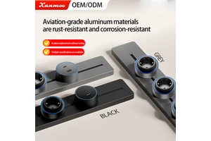 Russian European Standard Track Socket 8000W Movable German Multi-functional Power Strip 16A European Standard Track Socket