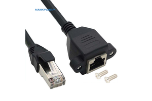 Ethernet Extension Cable Cat 6e LAN Male to Female Network Cable RJ45 Cat6 Extension Patch Cable