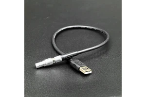 USB 2.0 a to FGG.0B.304 Aviation Plug Connector Cable with Shielded Power Data Charging for Cameras Industrial Devices