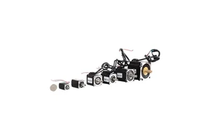 Trapezoidal Thread Screw Stepper Motors Micro Linear Hybrid Micro Linear Motor 35mm Linear Guides T5/T8/T10